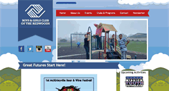 Desktop Screenshot of bgcredwoods.org
